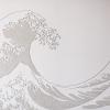 La grande vague (d'après l'oeuvre de Katsushika Hokusai)